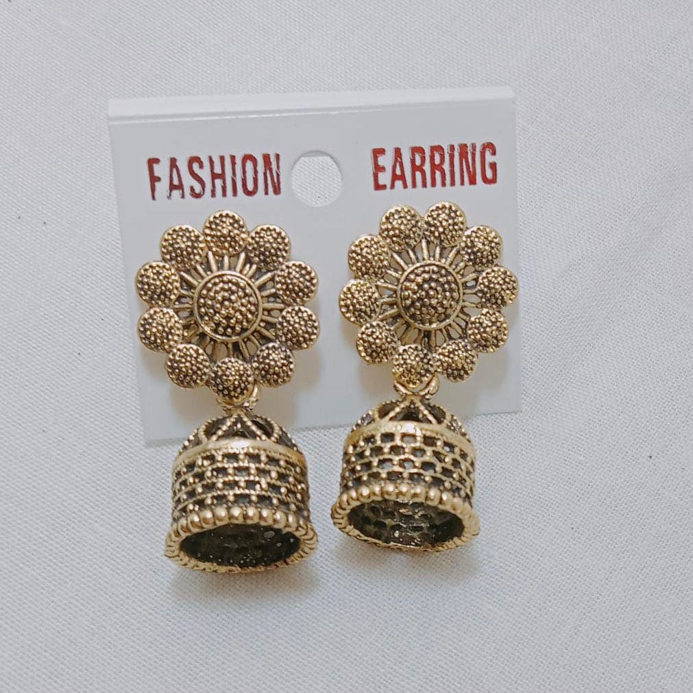 Vintage Bells Dangle Earring, Royal Indian Jhumka, Indian Gypsy Tribal Dangle Earring, Ethnic Metal Drop Earrings Vintage Bells Dangle Earring, Royal Indian Jhumka, Indian Gypsy Tribal Dangle Earring, Ethnic Metal Drop Earrings